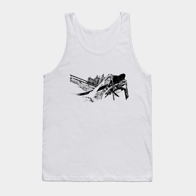 Mutant Jetpack Turtle Tank Top by JohnnyBoyOutfitters